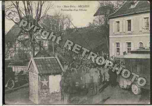 Ville de RECHESY Carte postale ancienne